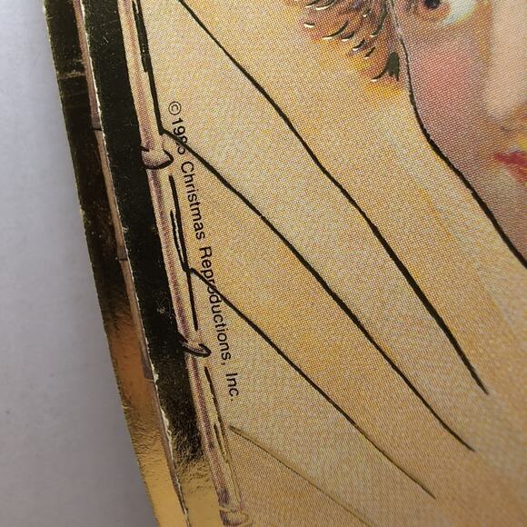 Victorian Die Cut Ornaments Cardboard Christmas Reproductions Merrimack Shackman - Picture 5 of 16